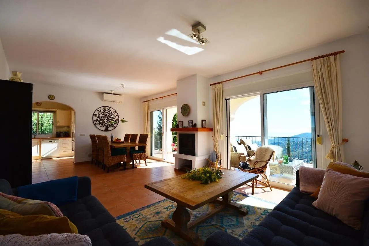 아파트 Casa Amarilla, Frigiliana Luxury Country Villa With Pool And Parking Hansonholiday Rentals 스페인